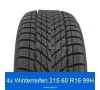 4-er Satz Winterreifen 215/60 R16 99H Dunlop Winter 3PMSF EVc XL | 28043
