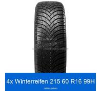 4-er Satz Winterreifen Firestone WinterHawk 4 3PMSF XL 215/60 R16 99H | 64730