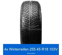 4-er Satz Winterreifen Michelin Pilot Alpin 5 3PMSF XL 255/45 R18 103V | 4220