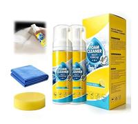 4-In-1 Multi-Enzyme Foam Cleaner, Mehrzweck-Schaumreiniger für Autos, New Foam No Rinse Spray Cleaner, All-Purpose Deep Cleaning Spray for Car Interior, Kitchen, Bathroom, Sofa (2Pcs)