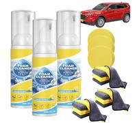 4-In-1 Multi-Enzyme Foam Cleaner, Powerful & Multipurpose Car Interior Foam Cleaner, All-Purpose Deep Cleaning Spray For Car Interior, Multi-Oberflächen-Schaumreiniger (2)