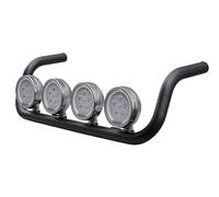 4 LED Fernscheinwerfer 24 Volt + Lampenbügel passend für Mercedes-Benz LN Econic