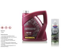4 Liter Extreme 5W-40 API SN/CF Öl Motoröl MN7915-4 & Öl-Fleck-Entferner