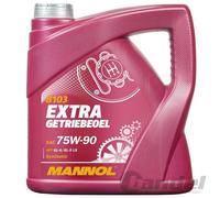 8 (2x4) Liter MANNOL SAE 75W-90 Extra Getriebeöl API GL 4/GL 5 LS