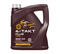 8 (2x4) Liter MANNOL 4-Takt Plus - synthetisches Motorradöl
