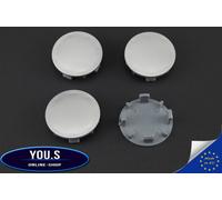 4 Nabenkappen Nabendeckel ohne Logo - Außen 57,5 mm Innen 51,5 mm - NEU