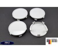 4 Nabenkappen Nabendeckel ohne Logo - 68,5 mm z.B. für BMW CMS