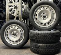 4 Orig VW Winterräder Stahl 205/55 R16 94H Caddy 2K 2K3601027 1808