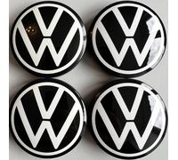 4 Original VW Embleme Nabendeckel 10A601171 VW ID3 ID4 NEU