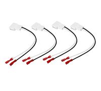 4 Pack 72-8104 Lautsprecher-Kabelbaum-Adapter kompatibel mit Toyota Lautsprecher Kabelbaum Adapter Stecker kompatibel mit Toyota Tacoma Tundra Camry Corolla 4 Runner Scion Pontiac Lautsprecher
