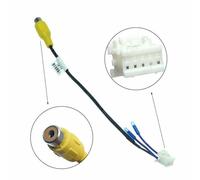 4-pol Rückfahrkamera Kamera Kabel Adapter RCA für Auto Android Radio GPS DV P3D2