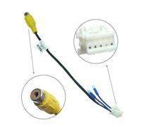 4-pol Rückfahrkamera Kamera Kabel Adapter RCA für Auto Android Radio GPS DVDLOVE