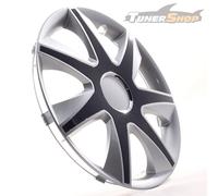 4 Radkappen für 15 Zoll Stahlfelgen 4-2433126 Radzierblenden für Alfa Dacia Hond