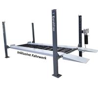 4 Säulen Hebebühne Doppelparker Parklift Parkdeck Steinbock 3600kg in Anthrazit#