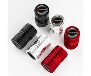 4 Set Ventilkappen Reifenabdeckung für Honda ADV350 ADV 350 2021 2022 2023 2024 ADV350, Aluminium Reifenventilkappen Staubkappen Dichtung für Stabilen Reifendruck,Silver