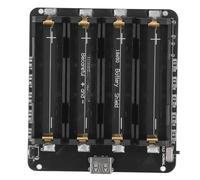 4 Slot Lithium -Batteriehalter -Schildkoffer Batterie -Entwicklungsscheibe Überladungsschutz DC 5V für Mobile Stromversorgung