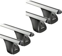 4 Stangen Dachträger AURILIS VDP kompatibel mit für VW kompatibel mit für VW T6 ab 15 ALU
