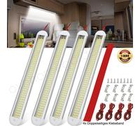 4 Stk 12-85V LED Streifen Leuchte 120LED Auto KFZ Van VOLT Stablampe Lichtleiste
