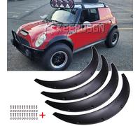 4 Stk Kotflügelverbreiterung Radlauf Schutzleisten für MINI R50 R52 R56 Cooper