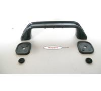 4 Stk Rangiergriff schwarz für Wohnwagen 170 mm mit Unterleggummi