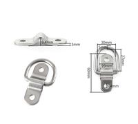 4 Stk Zurrösen PKW Anhänger Zurröse Zurrbügel 800kg Befestigung Spanngurt Halter