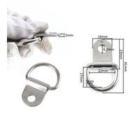 4 Stk Zurrösen PKW Anhänger Zurröse Zurrbügel 800kg Befestigung Spanngurt Halter