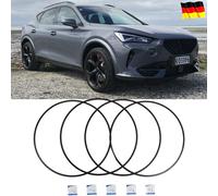 4 Stück 19 Zoll Felgenschutz Felgenschutzringe Felgenschoner Für CUPRA Formentor