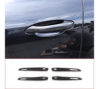 4 Stück Auto Außentürgriffe Ersatz für Porsche Cayenne 9YA 2017-pr, Außentürgriffe Abdeckung Verkleidung Autozubehör Aufkleber Trim