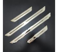 4 Stück Auto Edelstahl Einstiegsleisten für Skoda Kamiq 2023 2024, Autotürschwellenleiste Kratzschutz Scuff Plates Willkommen Pedal Zubehör,C/Type~C