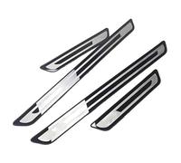 4 Stück Auto Edelstahl Einstiegsleisten Schutz Für Mazda 2 3 6 Cx-3 Cx-5 Cx-7 Cx-30, Schwelle Türschwellenschutz Außentürschwellenschutz Kratzschutz Zubehör,A/Type~a