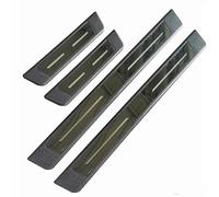 4 Stück Auto Edelstahl Einstiegsleisten Schutz für Mazda CX30 2019 2020 2021 2022 2023, Außentürschwellenschutz, Willkommenspedal, Schwelle Kratzschutz Aufkleber