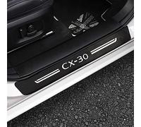 4 Stück Auto Einstiegsleisten Schutz, für Mazda CX30 CX-30 2015 2016 2017 2018 2019 2020 2021 Anti Scratch Türschweller Schutz Leisten Auto Zubehör Kohlefaser Auto Aufkleber