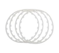4 Stück Auto Felgenschutz für BMW Serie 1 Series 1er F20 F21 5-Door/3-Door 2011-2019, Nylon Räder Felgenschutzring Rad Schutzring Kratzfest Anti-Kollision Reifenschutz Zubehör