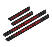 4 Stück Auto Kohlefaser Einstiegsleisten Schutz Für Hyun-dai I10 I20 I30 I40 IX35 Tuning Zubehör mit Logo Türschwelle Anti Kratz Aufkleber Schutzstreifen, Solaris