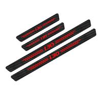 4 Stück Auto Kohlefaser Einstiegsleisten Schutz Für Hyun-dai I10 I20 I30 I40 IX35 Tuning Zubehör mit Logo Türschwelle Anti Kratz Aufkleber Schutzstreifen, I30