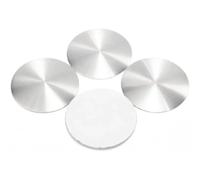 4 Stück Auto Nabendeckel Aufkleber, Radnabenabdeckung-Logo für Porsche Cayenne 3 (III) 9YA I 2017-2023, Nabenkappen Abzeichen Sticker, Felgen Aufkleber,75mm