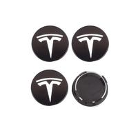 4 Stück Auto Nabenkappen für Tesla Model S Model X Model 3 Model Y 56MM,Radnaben Ersatzrad Abdeckungen Felgendeckel Radnabenabdeckung Radmutterkappen Wasserdicht Felgen Zubehör,A