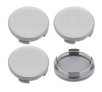 4 Stück Auto Nabenkappen Radnabenkappen 60mm für Hyundai ix20 I 2010-2019, Reifencenter Zubehör, Nabendeckel Stabil Fest Und Fällt Nicht Leicht,Silver