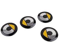 4 Stück Auto Radnabenkappen Aufkleber für Smart Fortwo Forfour 453 451 60mm, Radnabendeckel Aufkleber Auto Nabendeckel Aufkleber Nabenkappen Aufkleber