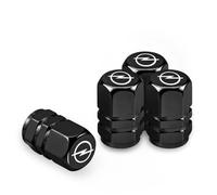 BAONITOU 4 Stück Auto Ventilkappen für Opel Crossland, Autoventil Kappe Auto Reifenventil Kappe Staubkappen Zubehör für Autoreifen Reifenventilkappen