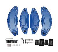 4 Stück Bremssattelabdeckung, Aluminiumlegierung, Auto Scheibenbremssattel Abdeckung, Vorne und Hinten, Auto Bremssattel Abdeckung, Ersatz für Modell Y 19 20 Zoll (Blau)