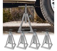 4 Stück Caravan Stützbock 3.6T Aluminium-Stahl KFZ Wohnmobil Unterstellbock 43cm