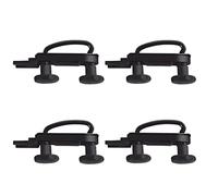 4 Stück Dachbox Befestigung U Bügel, Auto Universal U-förmige Halterungs, U-Schrauben Schellen 8.5cm Innenbreite, Dachbox Halterung Befestigung, mit 8 Sicherungsmuttern U-Halterung