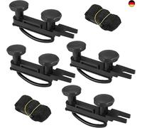 4 Stück Dachbox Befestigung U Bügel, Universal Auto Van Montage Fitting Kit, U