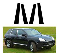 4 Stück Fenster Säulenpfosten Aufkleber Für Porsche Cayenne 9PA Chassis E1 03-10