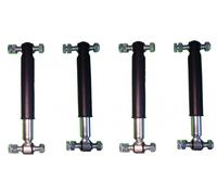 4 Stück Knott Achsstoßdämpfer 600 bis 1800 kg -Knott Nr. 990001 + Schraubensatz