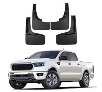 4 Stück Kotflügel für Ford Ranger 2019 2020 2021 2022 2023,TPE+PP Material Vorne Hinten Schmutzfänger Spritzschutz Schmutzfänger Radlaufleisten Auto Rad Schutz Dekoration