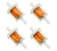 4 Stück Kraftstofffilter Benzin,Benzinfilter 8mm,Dieselfilter Auto,Benzinhahn 8mm,Diesel Filter,Fuel Filter Moped,für Benzinschlauch Innen mit Motorrad Rasenmäher Roller Mofa Automobil