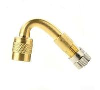 4 Stück Messing 45 Grad Winkel Reifenventilverlängerung für Auto Motorrad LKW Standard Ventil Anwendungen