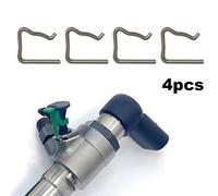 4 Stück Metall Leckrohr Clips für Ford Modelle mit OEM 1982A4 7701477442
